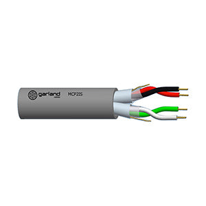 Garland MCP2ISGY300BW Multicore Cable, 7/0.25mm, 2 Pair, Indi Screened, 300m