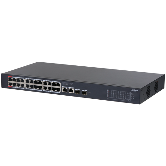 Dahua DH-CS4228-24GT-375 28-Port Cloud Managed Desktop Gigabit Switch with 24-Port PoE