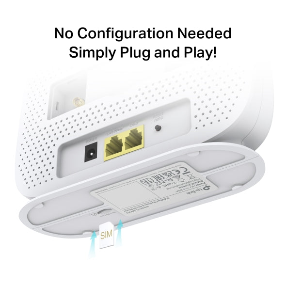 TP-Link TL-MR105 300Mbps Wireless N 4G LTE Router Build-In 150Mbps 4G LTE Modem