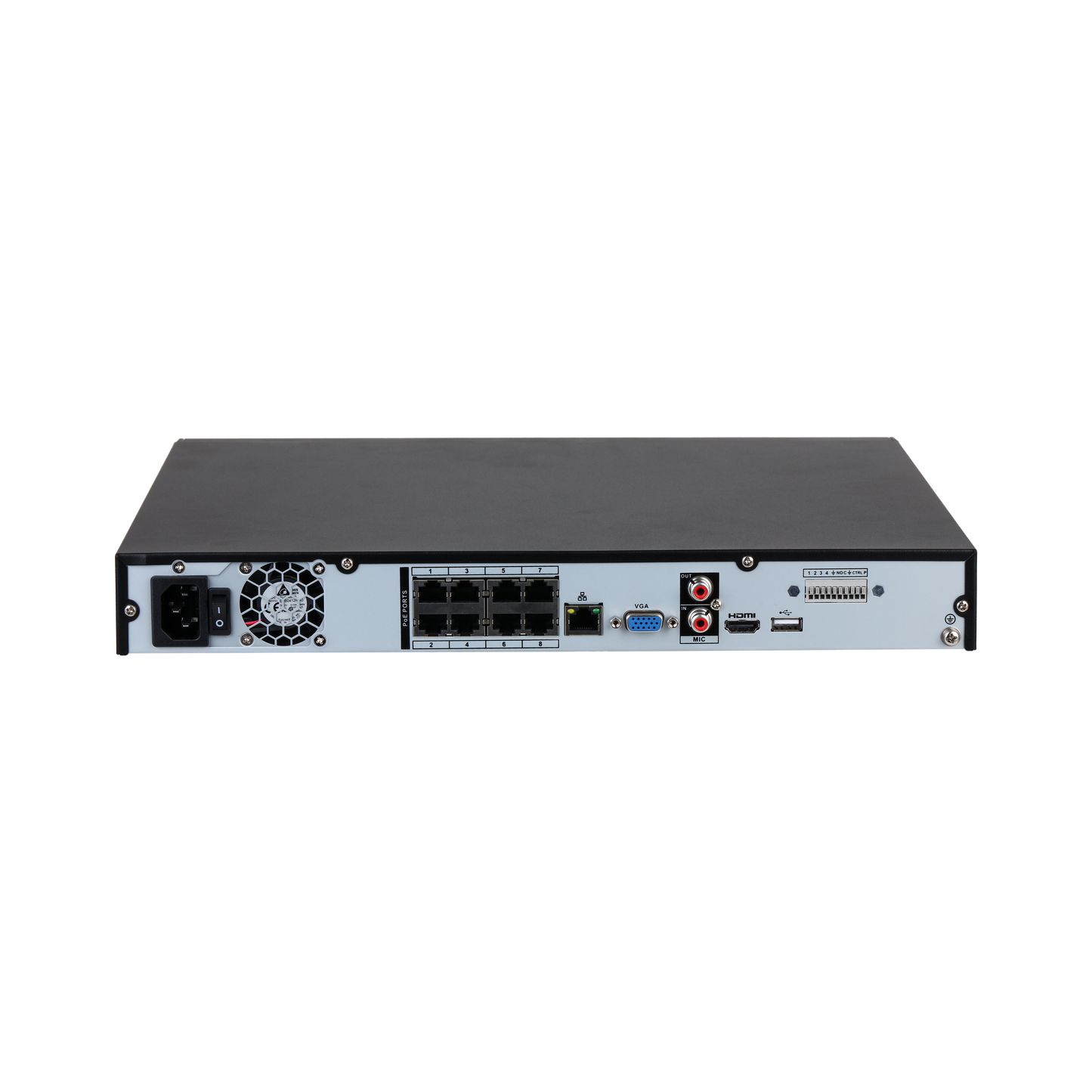 Dahua DHI-NVR4208-8P-4KS2/L 8 Channel 1U 8PoE 4K&H.265 Lite Network Video Recorder
