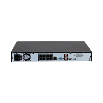 Dahua DHI-NVR4208-8P-4KS2/L 8 Channel 1U 8PoE 4K&H.265 Lite Network Video Recorder