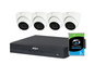Dahua 8 Channel NVR Recorder with 2TB + 4 x 5MP Eyeball Camera Kit
