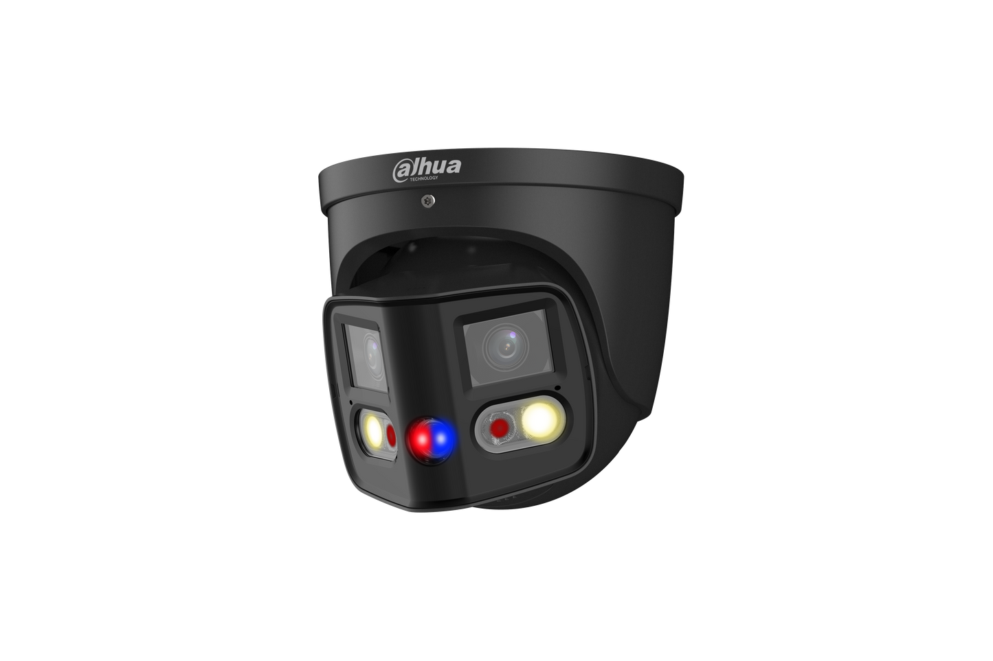 Dahua DH-IPC-PDW3849-A180-AS-PV-ANZ-BLK 2x4MP TiOC Duo Splicing Fixed-focal Eyeball WizSense Network Camera  -  BLACK