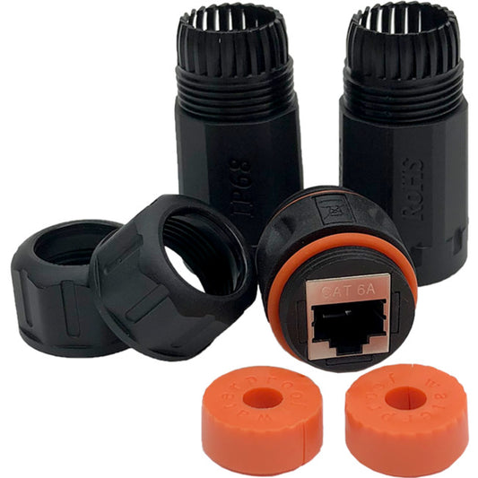 Doss WPCAT6J CAT6A Waterproof RJ45 Connector Joiner