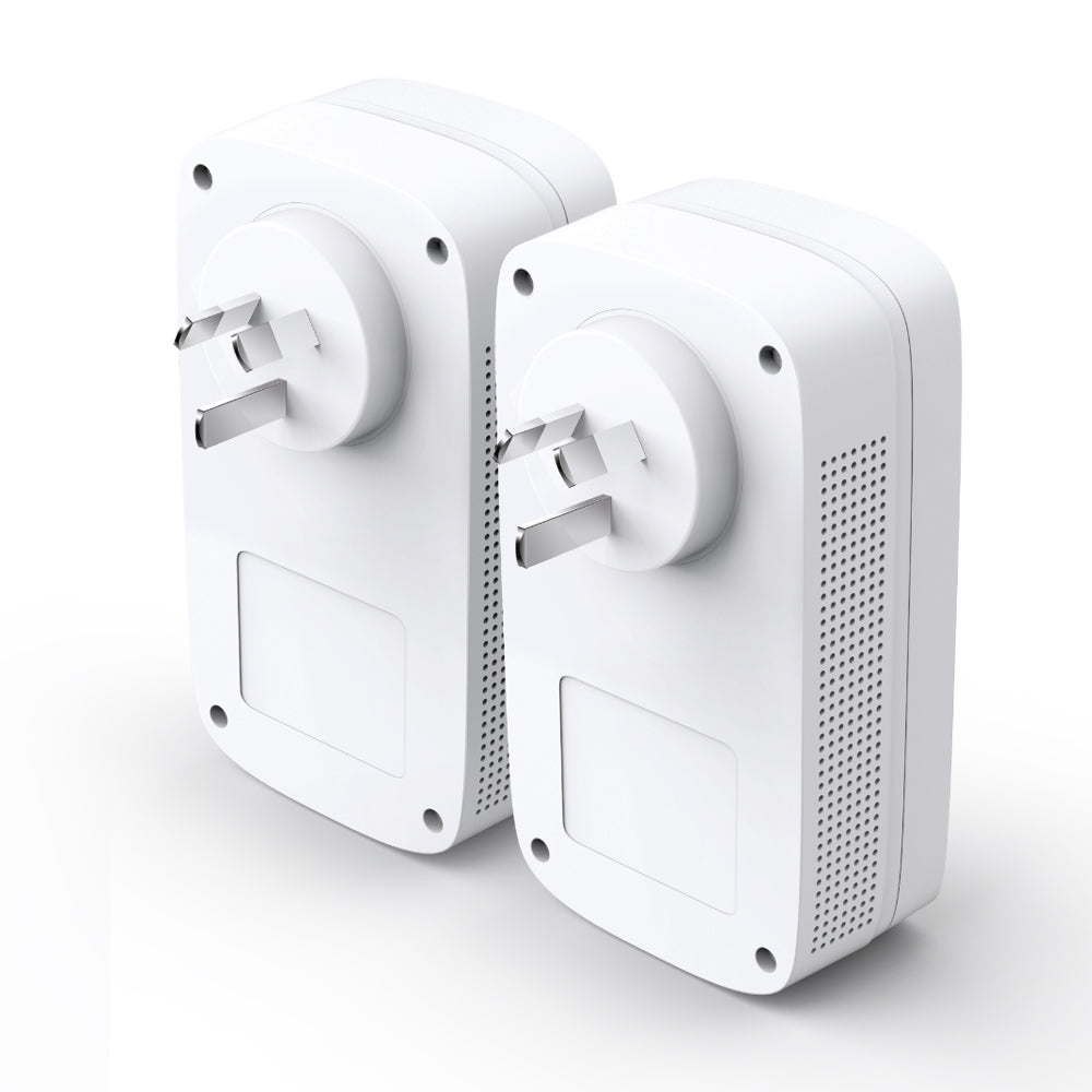 TP-Link TL-PA8033P AV1300 3-Port Gigabit Passthrough Powerline Starter Kit