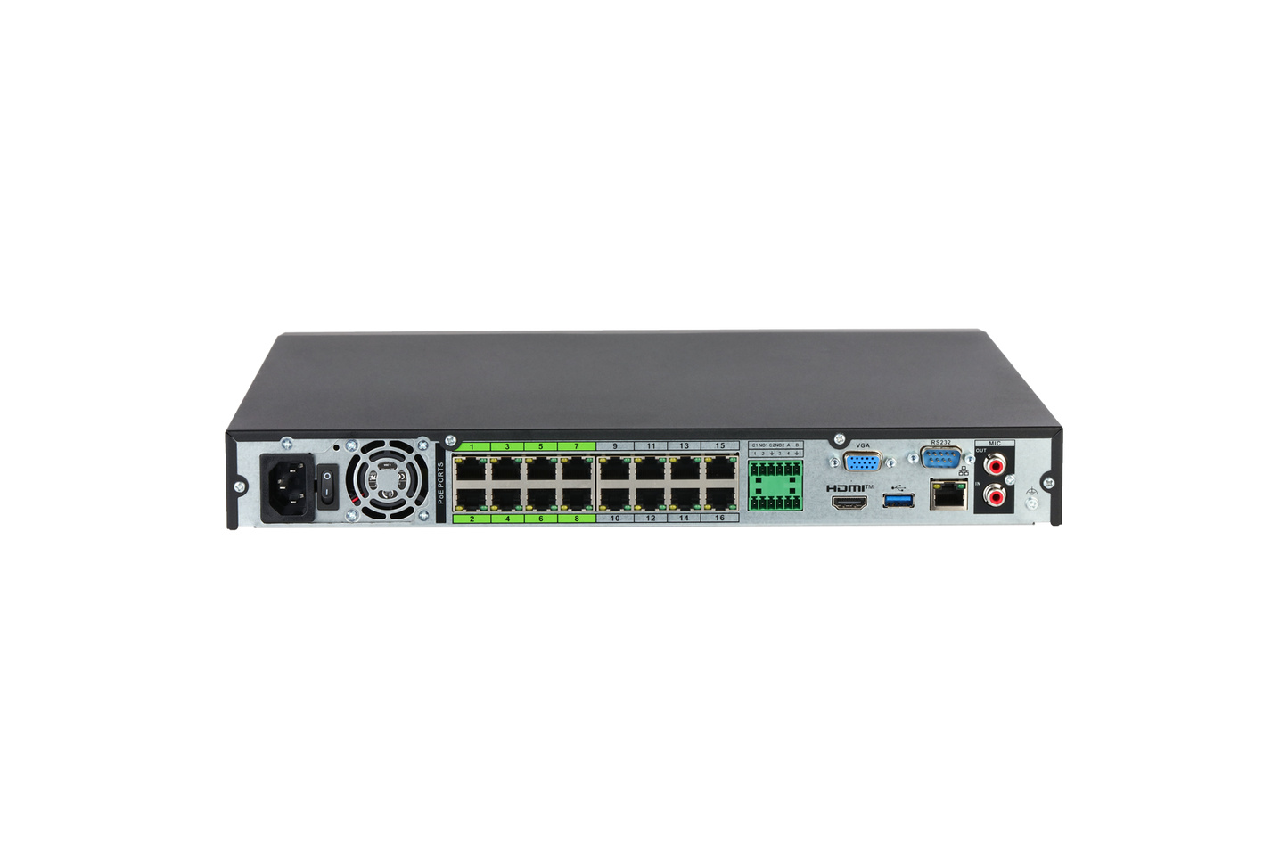 Dahua DHI-NVR5216-16HP-AI/ANZ-PRO 16 Channels 1U 16PoE 2HDD WizMind Xinghan Network Video Recorder