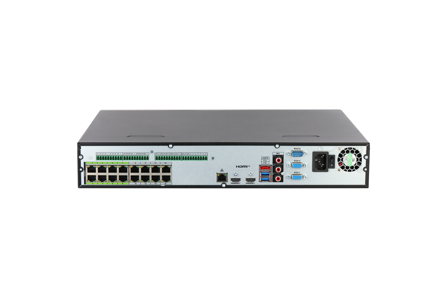 Dahua DHI-NVR5432-16HP-AI/ANZ-PRO 32 Channel 1.5U 16PoE 4HDD WizMind Xinghan Network Video Recorder
