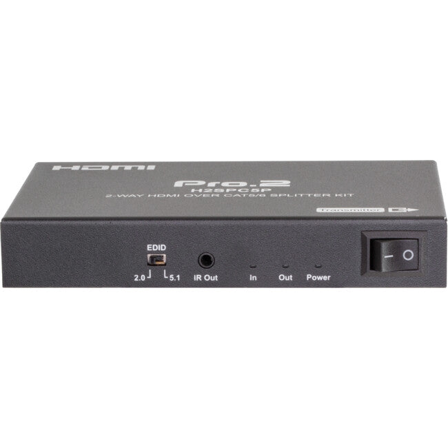 Pro.2 H2SPC5P 2 Way HDMI Over CAT5/6 Splitter Kit