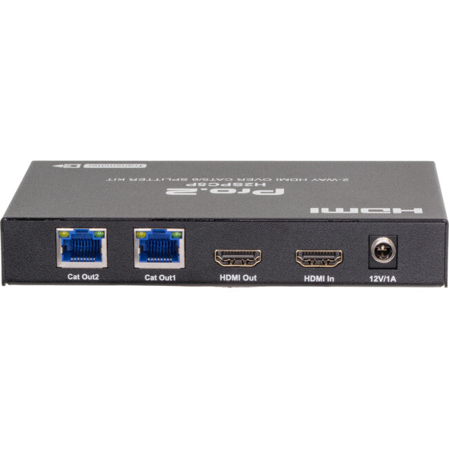 Pro.2 H2SPC5P 2 Way HDMI Over CAT5/6 Splitter Kit
