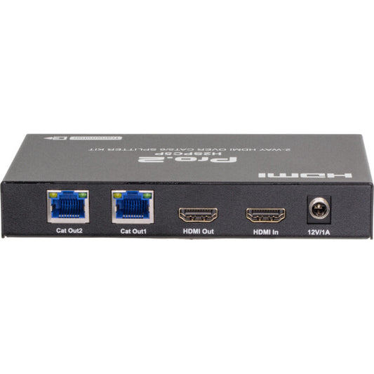 Pro.2 H2SPC5P 2 Way HDMI Over CAT5/6 Splitter Kit