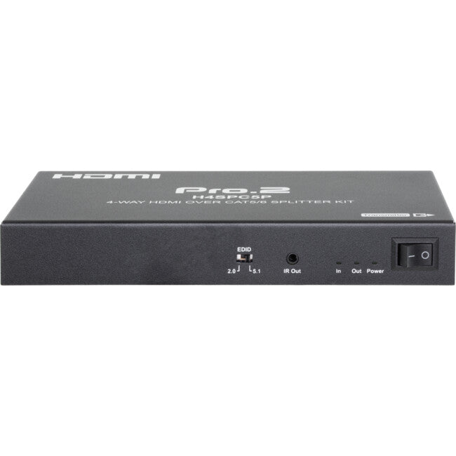 Pro.2 H4SPC5P 4 Way HDMI Over CAT5/6 Splitter Kit
