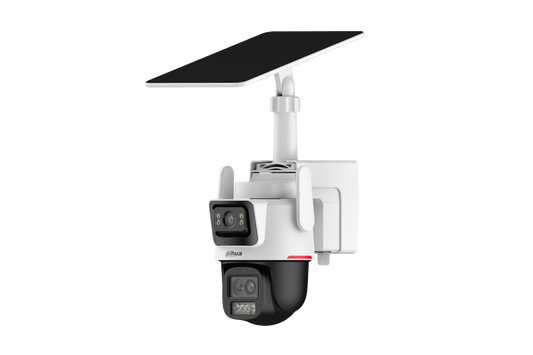 Dahua PTS2649C-3E3Z-4GB20 Apollo 3+3MP WizColor Hybrid-Zoom PT 4G Solar Power Network Camera