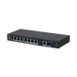 Dahua DH-PFS3110-8ET1GT1GF-96 10-Port Unmanaged Desktop Switch with 8-Port PoE