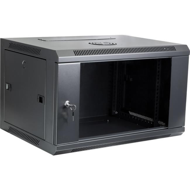 Pro.2 6RU 450mm Deep x 600mm Width Wall Mount Data Cabinet Rack WMC6U
