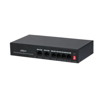 Dahua DH-PFS3006-4ET-36 Fast 6-Port Ethernet Switch with 4-Port PoE