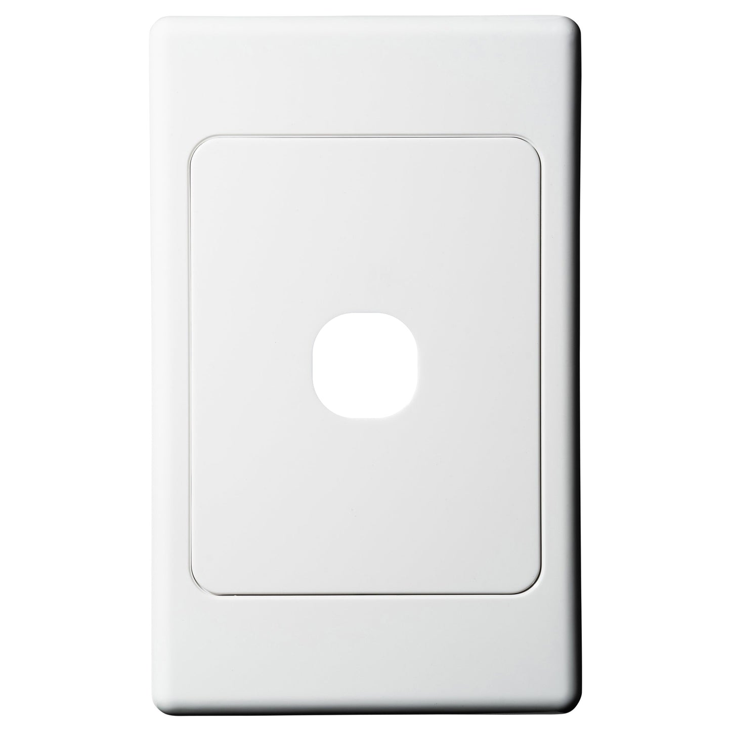 1 Gang Switch Wall Plate - Single AS201