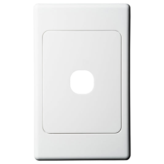 1 Gang Switch Wall Plate - Single AS201