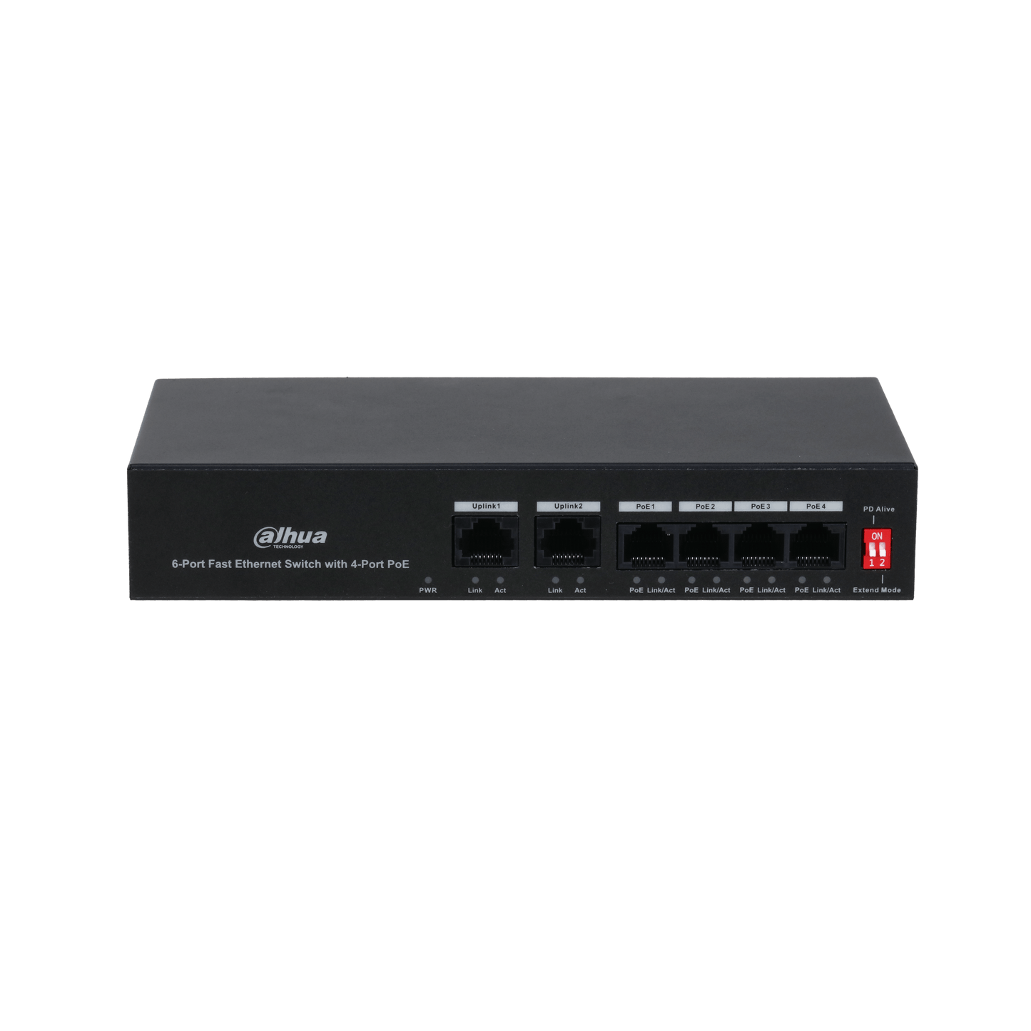 Dahua DH-PFS3006-4ET-36 Fast 6-Port Ethernet Switch with 4-Port PoE
