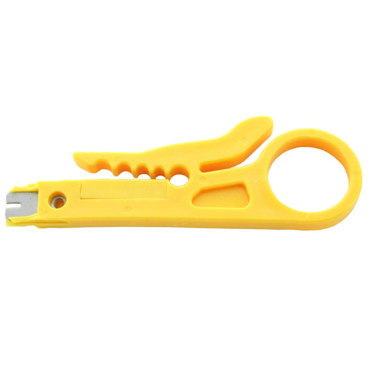 Plastic IDC04 Yellow Stripper and Krone Punch Down Tool