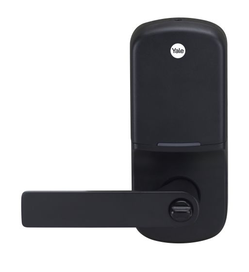 Yale YRL226HKMBK Assure Keyed Lever Matt Black With Yale Home Module Matt Black