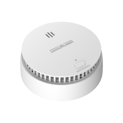 WisuAlarm DHI-HY-SA30A Standalone Photoelectric Smoke Sensor with Long Life Lithium Battery