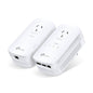 TP-Link TL-PA8033P AV1300 3-Port Gigabit Passthrough Powerline Starter Kit