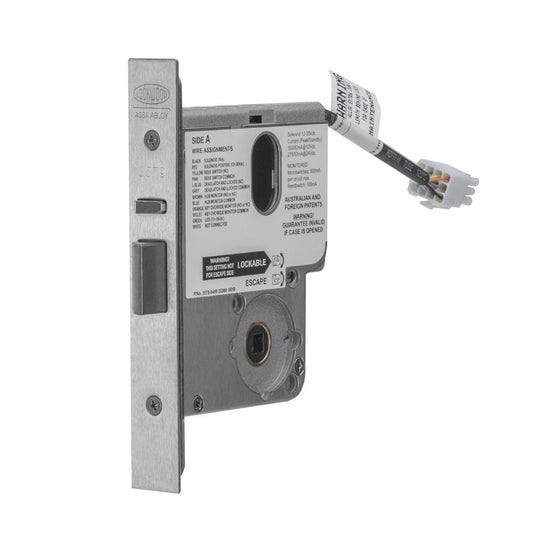 Assa Abloy 3579ELM0SC Lockwood 3579 Series Synergy Electric Mortice Lock Monitored Fail Safe