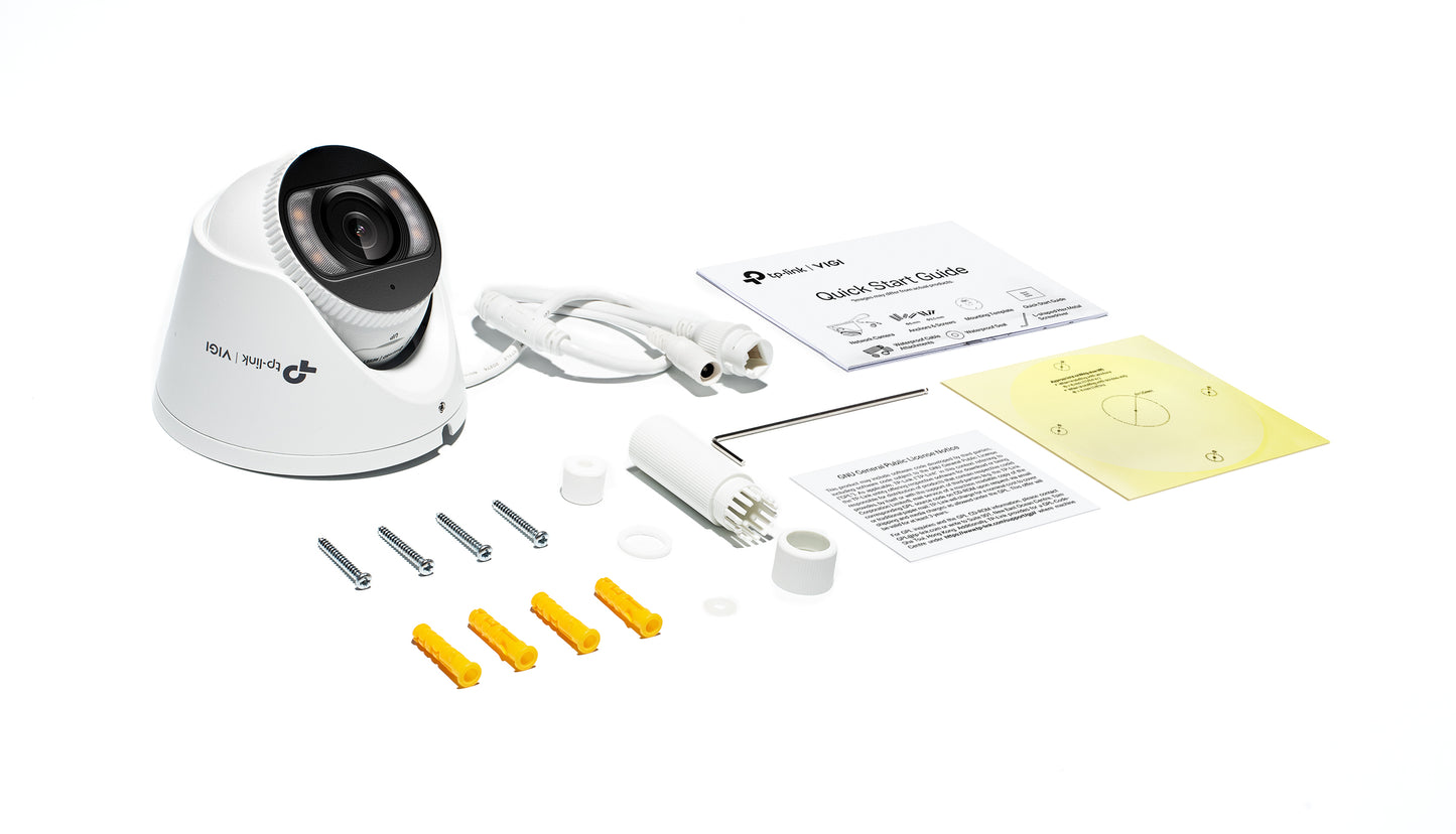 VIGI VIGIC485(2.8mm) 8MP Full-Colour Turret Network Camera