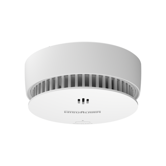 WisuAlarm DHI-HY-SA30A-R9 Wireless Interconnected Smoke Alarm with Long Life Battery