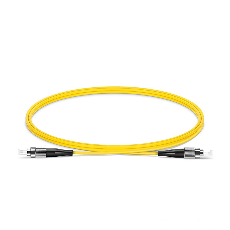 FC 74351 UPC to FC UPC Simplex OS2 Single Mode PVC (OFNR) 3.0mm Fiber Optic Patch Cable