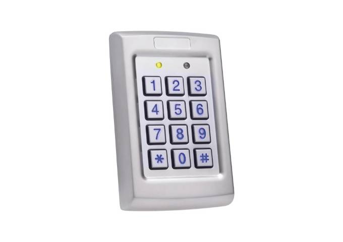 Rosslare AC-Q41HB Anti-Vandal Slim Backlit Pin Standalone Controller