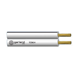 Garland TCW14WHBK100W Figure 8 Cable 14/0.20mm White/Black 100m