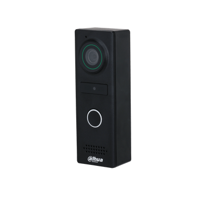 Dahua KTA02M 4 Wire Analogue Video Intercom Kit with Black Doorbell (VTH1020J+VTO1000JM+12v2)