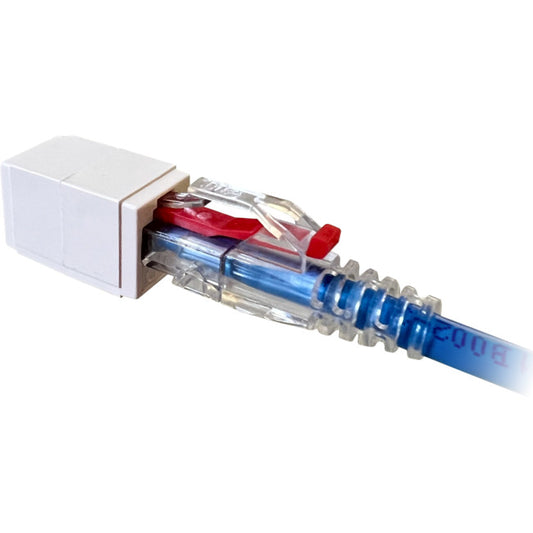T3 PK4080 Clear 6.5mm RJ45 Rubber Boot With Locking Pin
