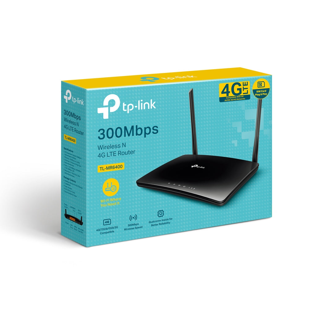 TP-Link TL-MR6400 300Mbps Wireless N 4G LTE Router