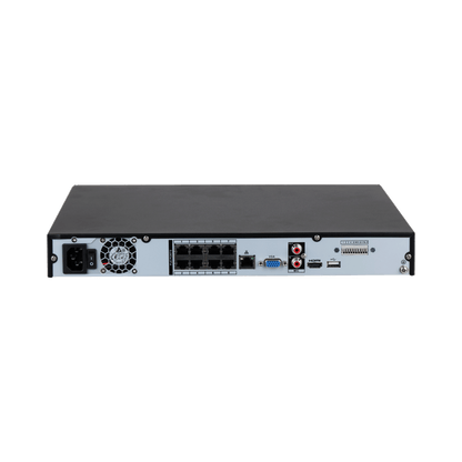 Dahua DHI-NVR4208-8P-AI/ANZ 8 Channels 1U 8PoE 2HDDs WizSense Network Video Recorder