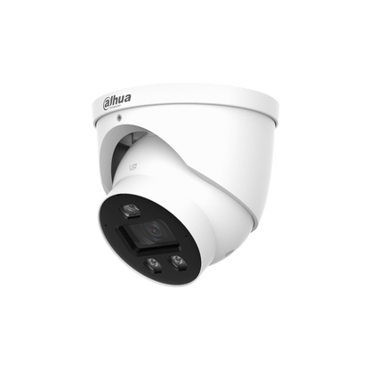 Dahua HDW3849H-AS-PV-PRO-ANZ PRO 8MP TioC Smart Dual Light Active Deterrence Fixed-focal Eyeball WizSense Network Camera - WHITE