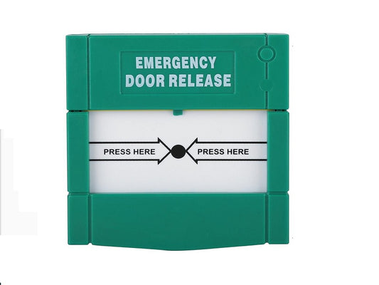 Smart Breakglass Dual Pole Non Resettable - GREEN