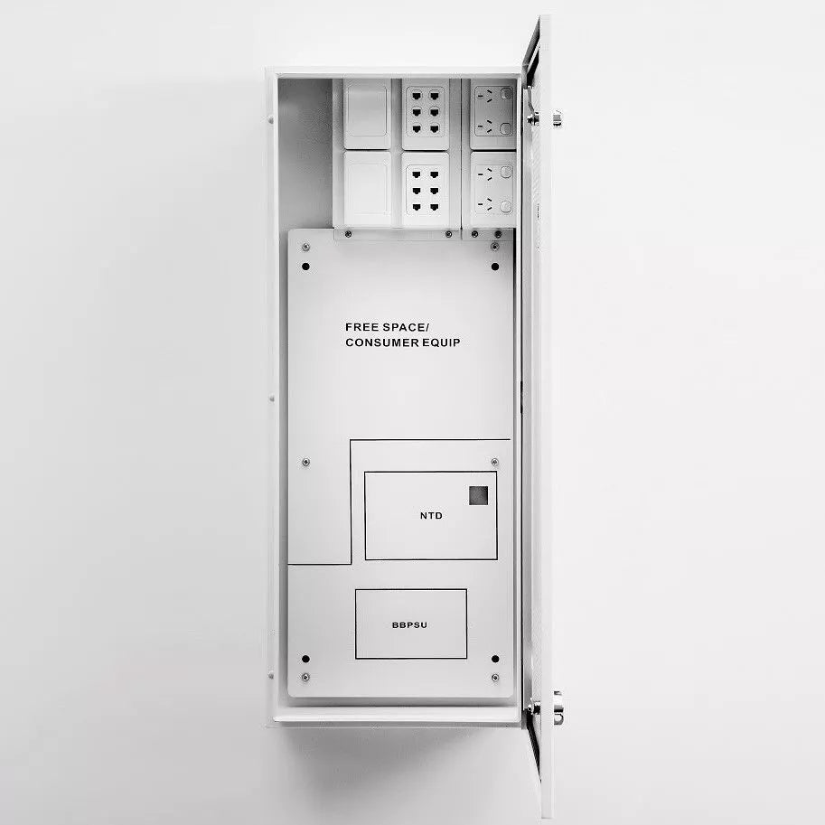 Built Boards BBNBNXL NBN Enclosure with Vents 100x40x15