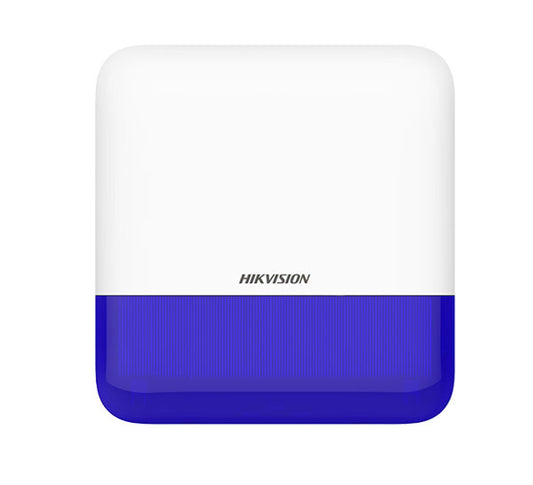 Hikvision DS-PS1-E-WB Ax Pro Wireless Outdoor Sounder, Blue Indicator