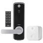 Yale YUR/DEL/KIT/SIL Unity Entrance Lock with Connect Bridge and Keypad