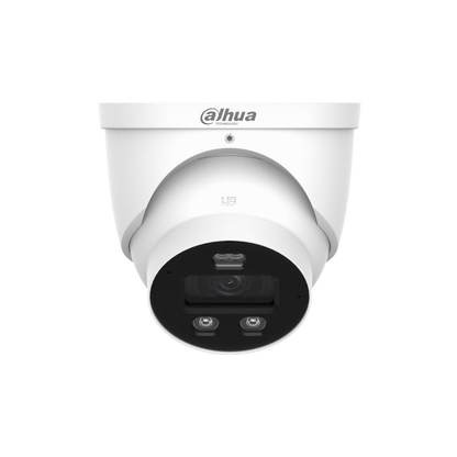 Dahua DH-IPC-HDW3649H-AS-PV-PRO-ANZ PRO TiOC 6MP Smart Dual Light Active Deterrence Fixed-focal Eyeball WizColor Network Camera - WHITE
