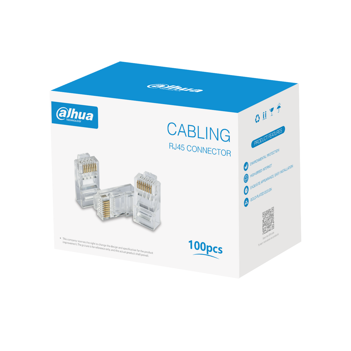 Dahua DH-PFM976-631 RJ45 CAT6 Connector - Box of 100